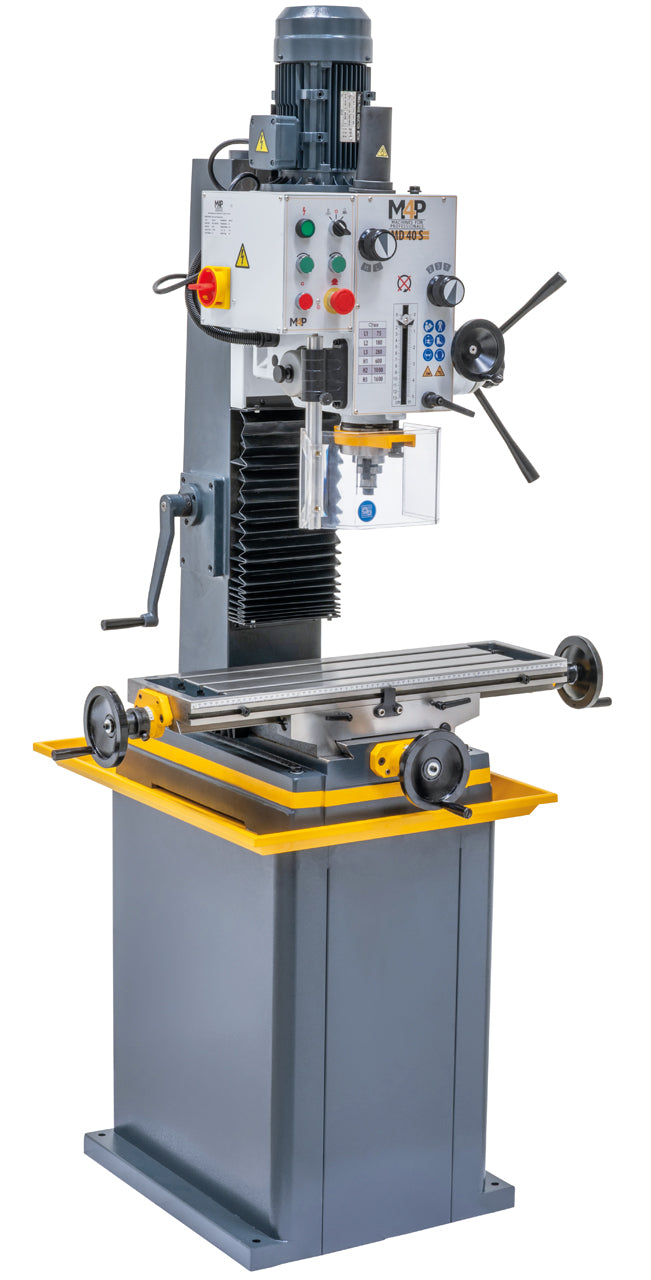 Bohr- und Fräsmaschine 730 x 210 mm MD 40 S / 230 V