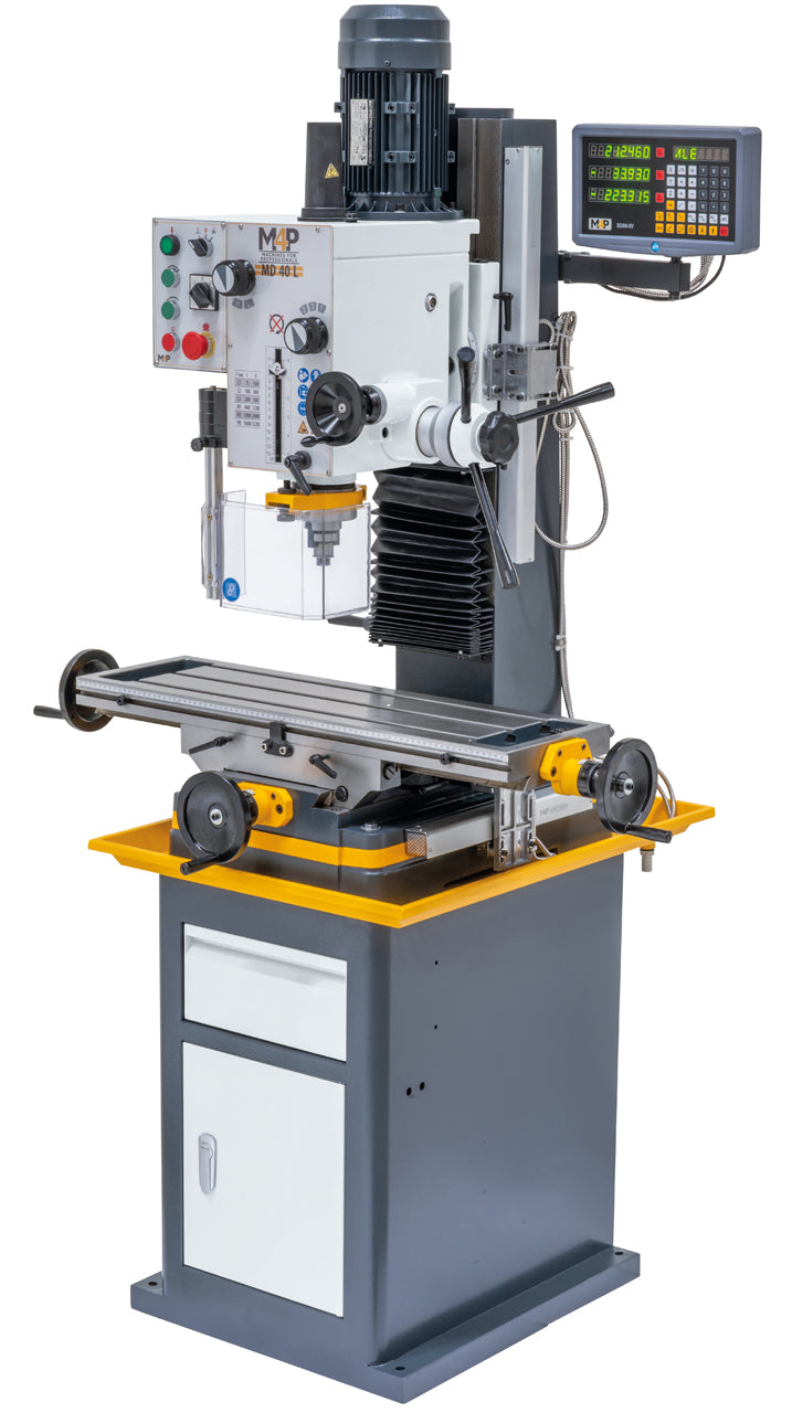 Bohr- und Fräsmaschine 800 x 240 mm MD 40 L-D / 400 V