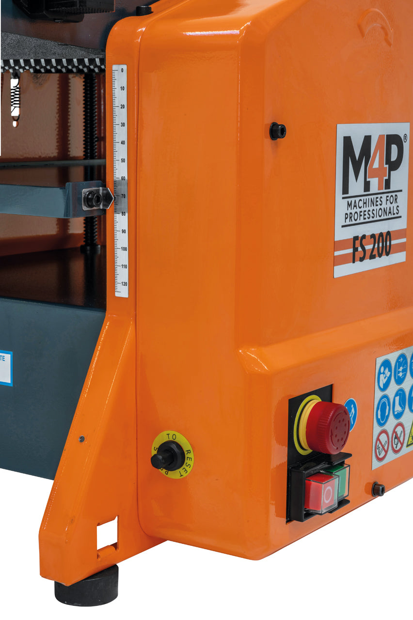 Abricht- und Dickenhobelmaschine FS 200 - Schalter