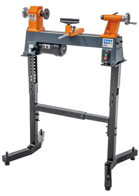 Drechselmaschine WL 450 – Rechtsansicht mit Untergestell