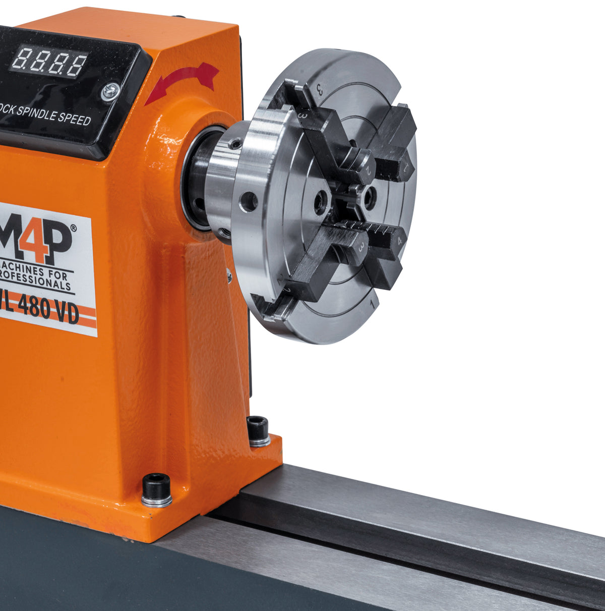 Drechselmaschine WL 480 VD – Drechselfutter 1